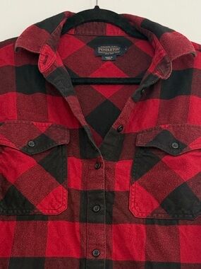 Pendleton Red and Black Buffalo Plaid Shirt